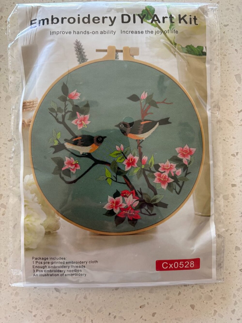 Embroidery Kit, Birds